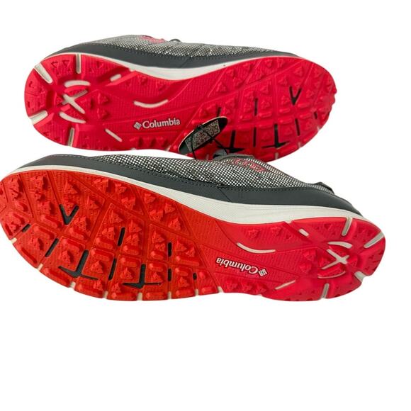 Columbia Omni-Heat Women’s Tennis Shoes BL3822-030 Sz 9.5 Silver Pink White NWT - Picture 9 of 9
